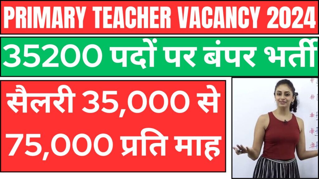 Primary Teacher Vacancy 2024