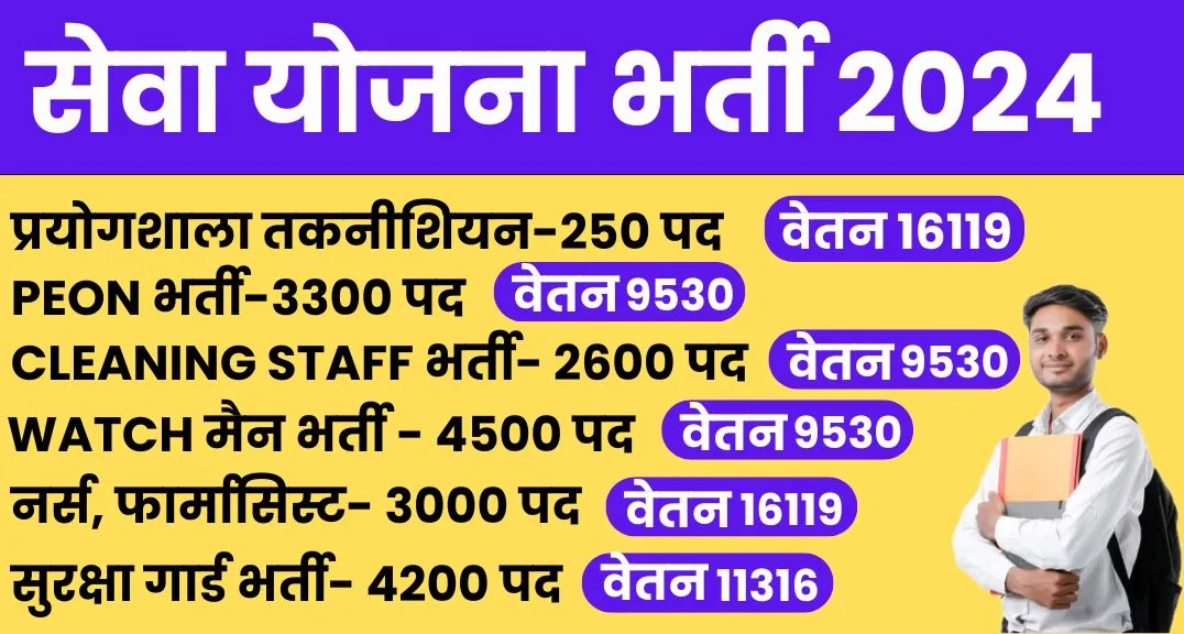 Seva Yojana Vacancy 2024