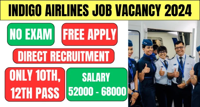 Indigo Airlines Job Vacancy 2024