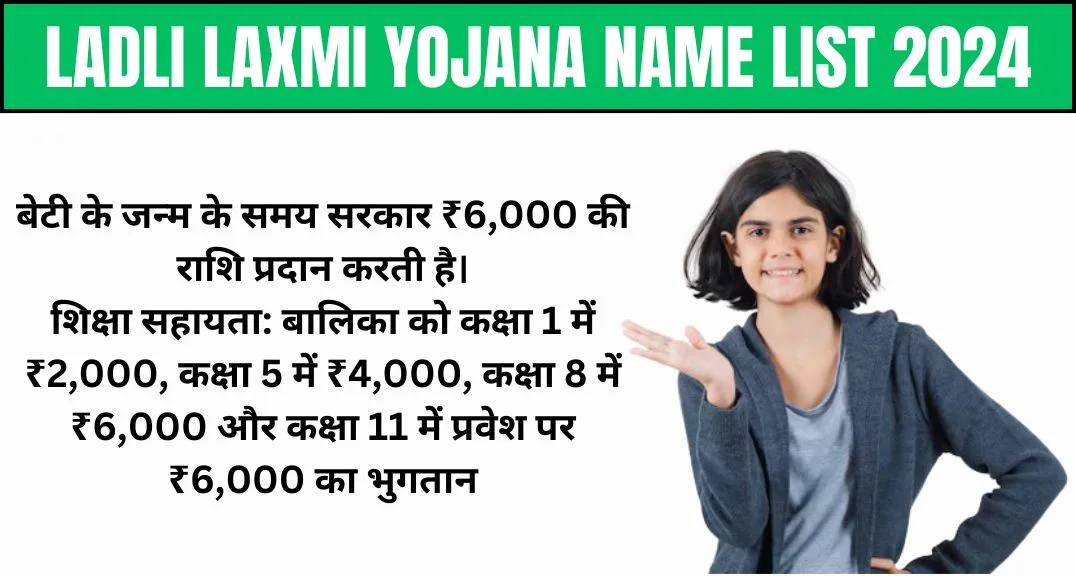 Ladli Laxmi Yojana Name List 2024