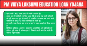 PM Vidya Lakshmi Education Loan Yojana