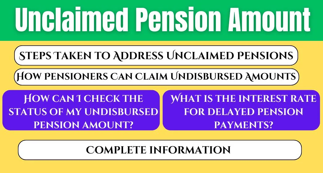 Unclaimed Pension Amount