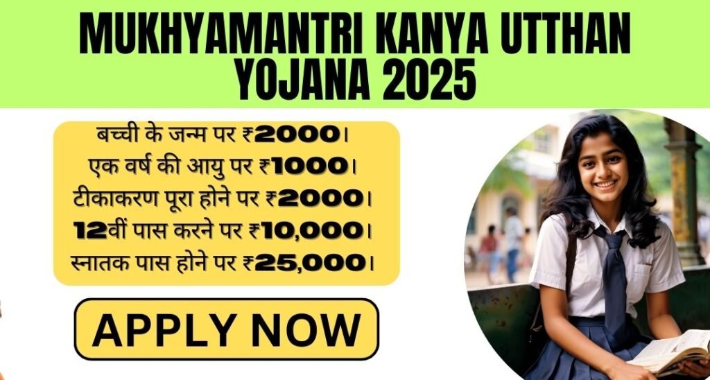 Mukhyamantri Kanya Utthan Yojana 2025