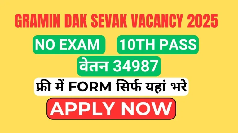 Gramin Dak Sevak Vacancy 2025