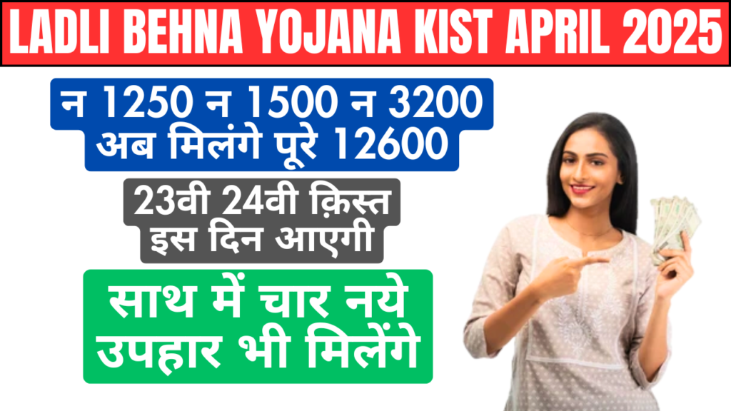 Ladli Behna Yojana Kist April 2025
