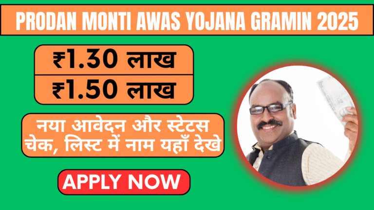 Prodan Monti Awas Yojana Gramin 2025