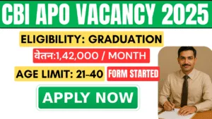 CBI Apo Vacancy 2025