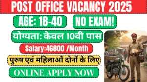 Post Office Vacancy 2025 APPLY ONLINE