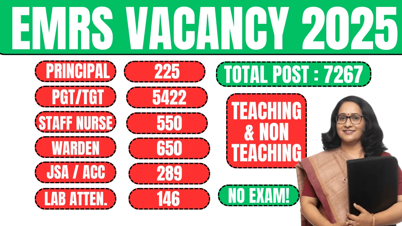 emrs vacancy 2025
