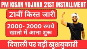 PM Kisan Yojana 21st Installment