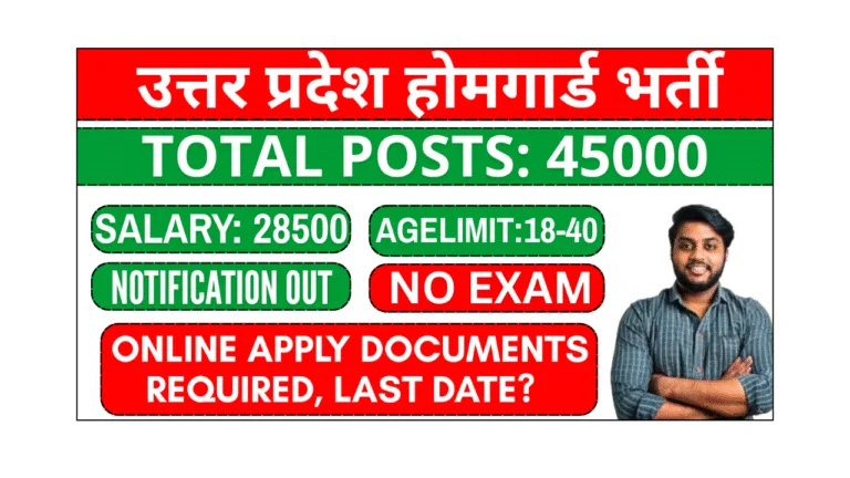 uttar pradesh home guard vacancy