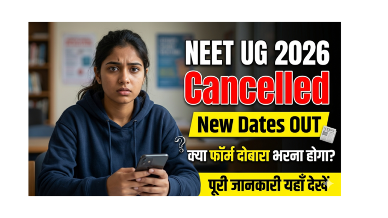 NEET UG 2026 Cancelled