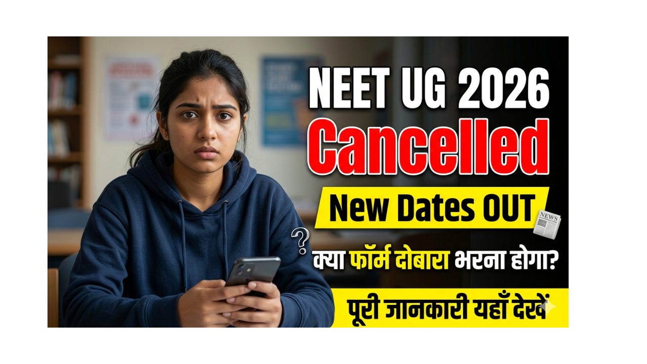NEET UG 2026 Cancelled